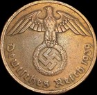 Lot Of 16 German Third Reich Coins 1938-1942