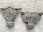 Vintage Thompson Hose Sprinkler   70 Twin Owl Eyes Garden Yard Center Hole