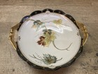 Lovely Antique Hand Painted Bowl   Austria   Pickard China   Fall Leaves
