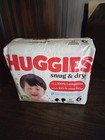 Huggies Snug   Dry Disposable Diapers     Size 6  case Of 4 Packs  19 Count Each 