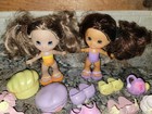 Fisher Price Snap N Style 2 Dolls   Accessories Outfits Shoes Hats Vintage Lot