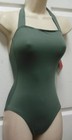 Capezio Halter Leotard Tb150 Dsg Gray Green