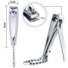  12 Pcs Stainless Nail Clippers Set Fingernail Clippers And Toenail Cutter 