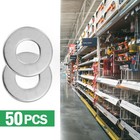 3 16 Stainless Steel Flat Washers - 9 16 Outside Diameter  304   18-8    Stainles   