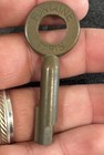 Vintage French  Hotel Key   Progres Fontaine Bte Paris    Vtg Antique
