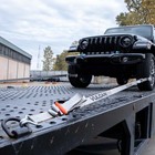 Vulcan Silver Series Axle Strap Tie Down Kit - Wire Hook Ratchet Straps