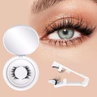 Magnetic Eyelashes And Applicator Naturally Reuses Women s False Eyelashes Gift