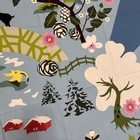 Ikea Fabric Material Sweden Lotta Kuhlhom 1 85 Yd Landscape Modern Pictural Rare