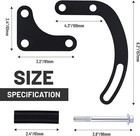 Power Steering Pump Mounting Bracket Fit For Gm Chevy 350 Swp Lwp Saginaw Sb Sbc