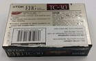 Tdk Tc-30 Ehg Vhs-c Video Cassette Made In Japan Extra High Grade New Sealed