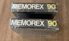 2 Memorex 90 8 Track Recording Cartridge 90 Minutes Blank Tapes New Nos