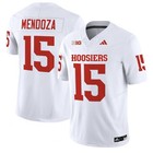 Fernando Mendoza Indiana Hoosiers 2025 Jersey Crimson   White New All Stitched