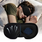 Blocking Light Sleeping Eye Mask Soft Padded Travel Shade Cover Rest Relax Sleep