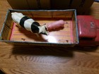 Vintage Marx Lazy Day Farms Beautiful Pressed Steel Truck W  Bull Cow   Pig