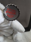 Coca-cola Polar Bear Bean Bag Plush W Baseball Cap   Tag 1997
