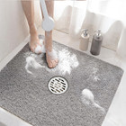 Square Shower Mat  24 X 24 Inch Non Slip Bath Mat For Tub  Soft Pvc Home Gym Spa
