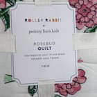 Pottery Barn Kids Roller Rabbit Rosebud Reversible Quilt  Twin