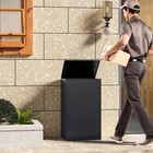 Secure Parcel Drop Box-extra Large  Weatherproof Steel With Code Lock Easy Setup