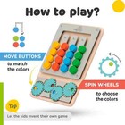 Democa Wooden Sorter Puzzle Toy For Toddlers     Montessori Toys For 1 Year And Up