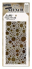 Tim Holtz Layering Stencils Bubbles   Polka Dot Pattern Set Stampers Anonymous