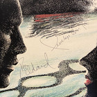 Vtg On The Waterfront On Broadway Cast Signed Original Window Card Lobby Poster