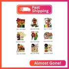 9 Sheets Christmas Iron On Transfers For T-shirt Christmas Iron On Patches Heat