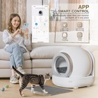Self Cleaning Automatic Cat Litter Box  Litter Robot For Multiple Cats  Safe    