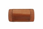 Folding Knife Belt Sheath Holster Horizontal Brown Leather 4 75in X 2 15in