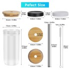 New 4 Pack Iridescent Glass Cup Set Free Shipping