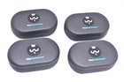 4 Pcs Gray Contact Lens Case   Lens Holder Travel Hard Clam Shell Case