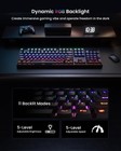 Mechanical Keyboard Rgb Backlit Anti-ghosting Hot-swappable For Pc Gaming