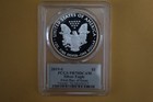 2019-s Proof Silver Eagle Pcgs Pr70 Dcam First Day Issue Thomas Cleveland Signed