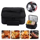 12v Portable Food Heating Lunch Box Heater Warmer Bag Car Home Charger Black New