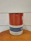 Vintage Standard Polarine Motor Oil Can Quart Metal Advertising Display Empty