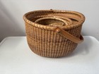 Vintage Oval Nantucket Baskets Nested Set Of 4 Nautical Home Decor 