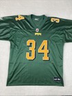 Vntg Edmonton Eskimos X Puma Mens Cfl Football Jersey Xl Green Elks Pringle  34