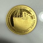 2025 Alderney  999 Gold Rms Titanic 40th Ngc Pf 69 Ultra Cameo Cobm-9934