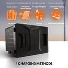 Car Refrigerator  12 24v Dc And 120   240v Ac  Portable Fridge Battery