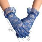 Lace Wedding Gloves Short  Tea Party Banquet Gloves For Women  Elegant