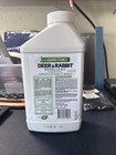 New Liquid Fence Deer   Rabbit Repellent Concentrate  32 Ounce Cover 5000 Sq Ft