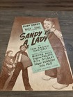 1940 Sandy Is A Lady Pressbook Cover Page  a 