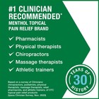 Biofreeze Menthol Pain Relief Cream 3oz Jar  3-pack  Sore Muscles Arthritis Join