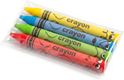 Kids Crayons Bulk Pack 100 Count Pre-wrapped Classroom Party Favor Bright Colors