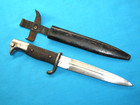 Rare Variation German Wwi Trench Knife Central Fuller Blade