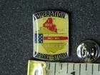 Vintage Military Pin  Operation   Desert Storm  Iraq