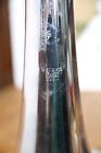 Vintage Getzen Deluxe Baritone Horn Bugle Single Valve Trumpet W  Mouthpiece