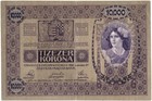 Austria Banknote 10 000 Kronen 1918 Vf  Choice Very Fine