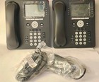 Lot Of 2 Avaya 9608g Gigabit Ip Phone Charcoal Grey 700510905