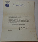 Savannah Police Department Ga Historical Fallon Family Lot J Edgar Hoover Letter