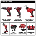 Milwaukee M18 4-piece Combo Kit